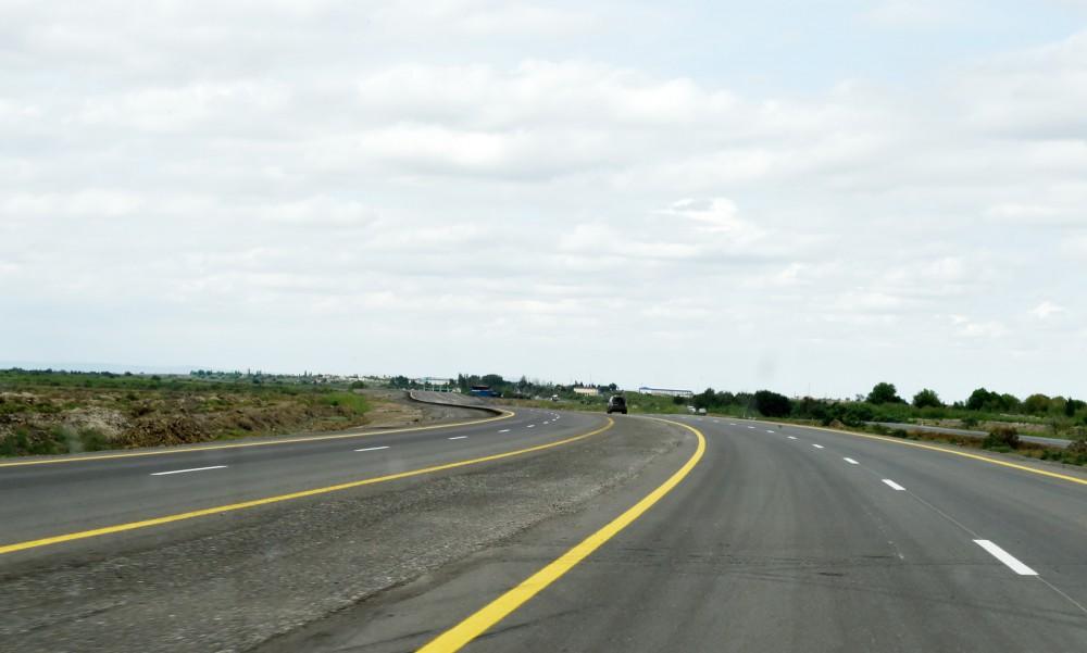 Президент Ильхам Алиев открыл участок дороги Алят-Астара - государственная граница Ирана (ФОТО)