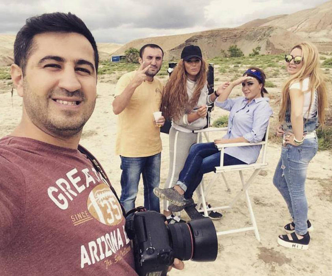 Фатима Фаталиева снимает клип на произведение Узеира Гаджибейли (ФОТО)