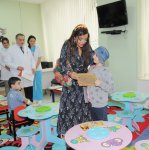 Вице-президент Фонда Гейдара Алиева Лейла Алиева побывала в Детской клинике Национального центра онкологии (ФОТО)