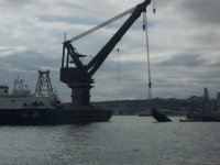 Как очищают Бакинскую бухту (ФОТО, ВИДЕО)