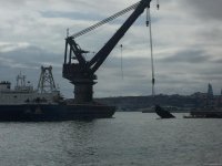 Как очищают Бакинскую бухту (ФОТО, ВИДЕО)