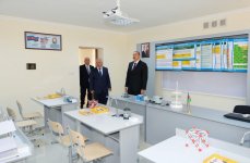 Президент Ильхам Алиев ознакомился с условиями, созданными в школе-лицее номер 261 в Баку (ФОТО)