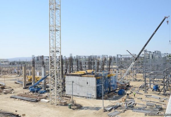 Процесс строительства карбамидного завода SOCAR завершен более чем на 40% (ФОТО)