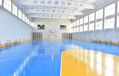 Президент Ильхам Алиев ознакомился с условиями, созданными в новом учебном корпусе средней школы в Баку (ФОТО)