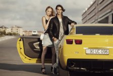 Желтый цвет осени в автомобиле – фотопроект актера Джорджа Гафарова и Кристины Столяренко