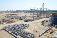 Процесс строительства карбамидного завода SOCAR завершен более чем на 40% (ФОТО)