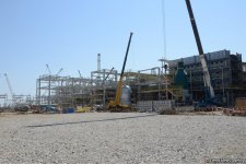 Процесс строительства карбамидного завода SOCAR завершен более чем на 40% (ФОТО)