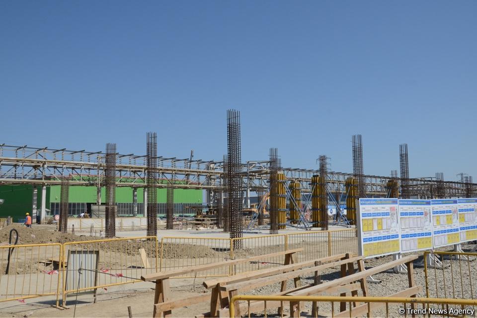 Процесс строительства карбамидного завода SOCAR завершен более чем на 40% (ФОТО)