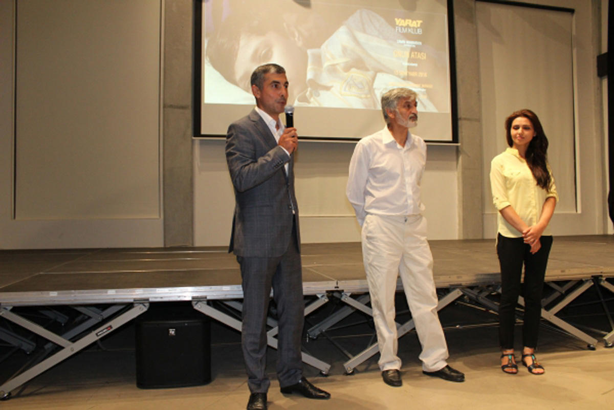 В Центре Современного Искусства YARAT показали фильм "Его отец" (ФОТО)