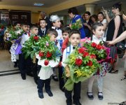 День знаний в бакинских школах  (ФОТО)