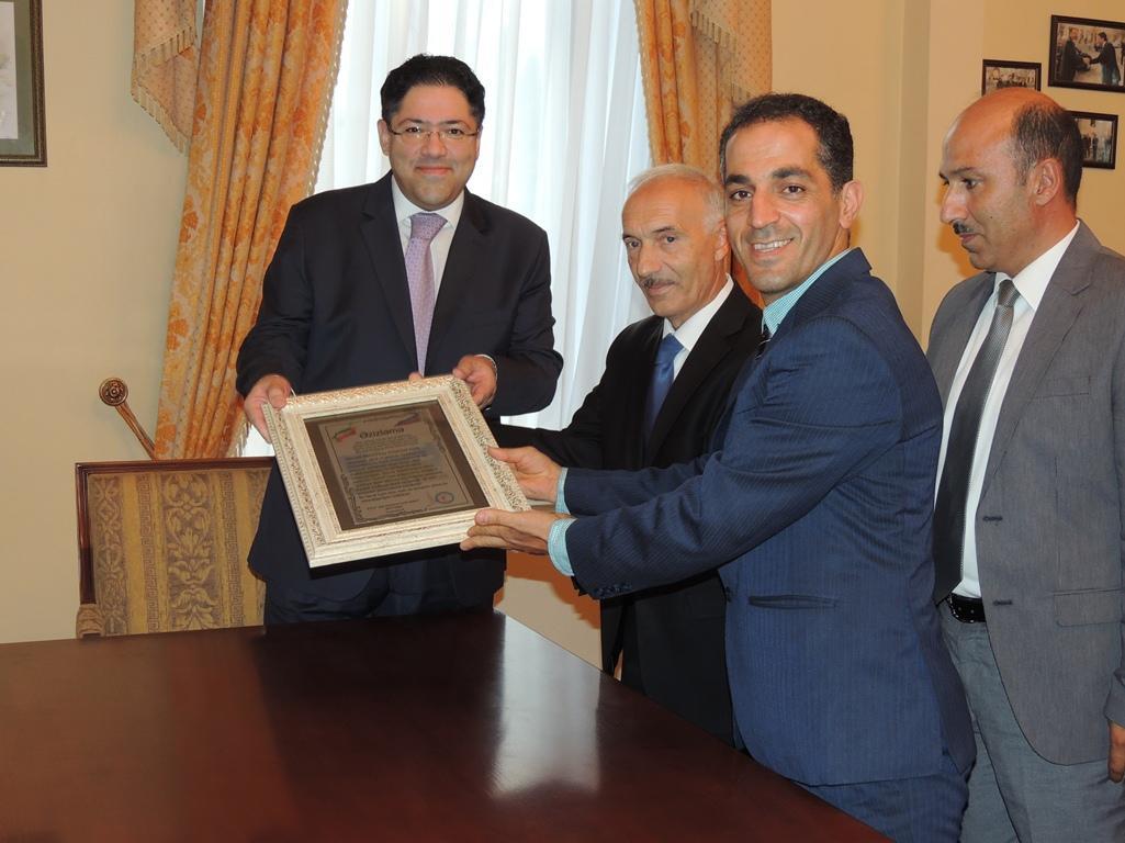 Мурад Адыгезалзаде принял зарубежных гостей юбилея азербайджанского ансамбля  (ФОТО)