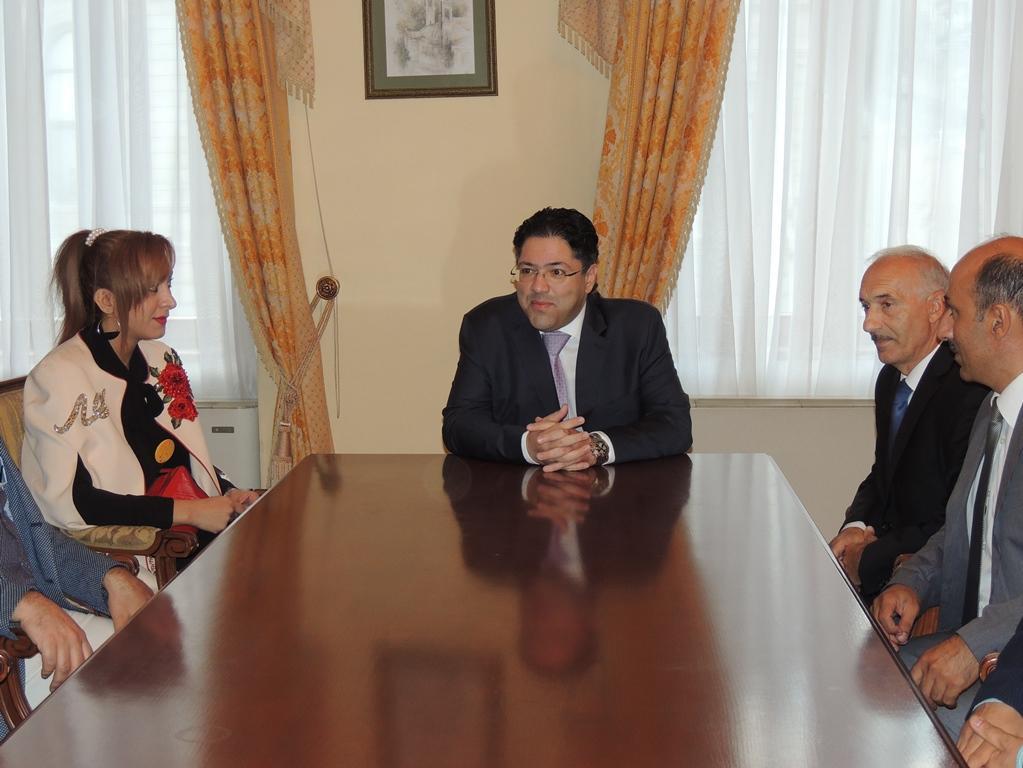 Мурад Адыгезалзаде принял зарубежных гостей юбилея азербайджанского ансамбля  (ФОТО)