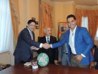 Мурад Адыгезалзаде принял зарубежных гостей юбилея азербайджанского ансамбля  (ФОТО)