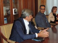 Мурад Адыгезалзаде принял зарубежных гостей юбилея азербайджанского ансамбля  (ФОТО)