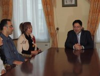 Мурад Адыгезалзаде принял зарубежных гостей юбилея азербайджанского ансамбля  (ФОТО)