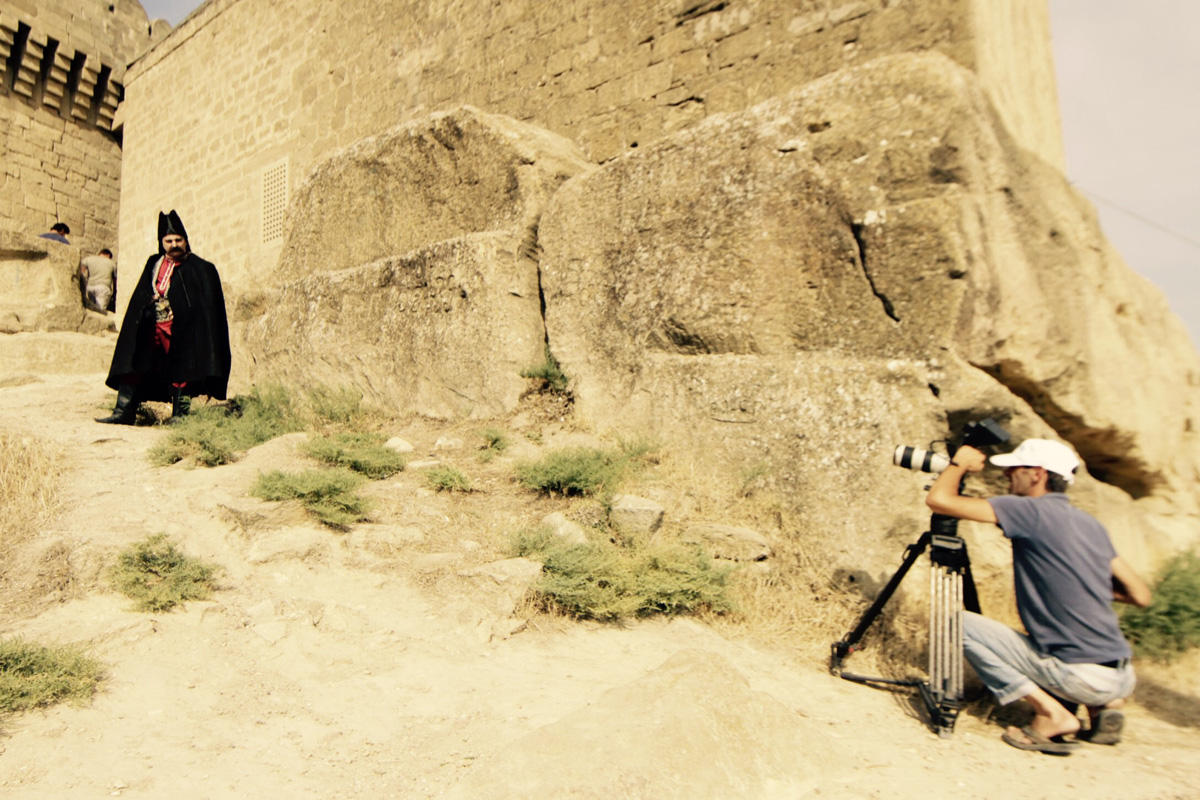 Герой народного азербайджанского эпоса в 3D формате (ФОТО)