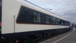Презентован пассажирский вагон для  железной дороги Баку-Тбилиси-Карс (ФОТО)