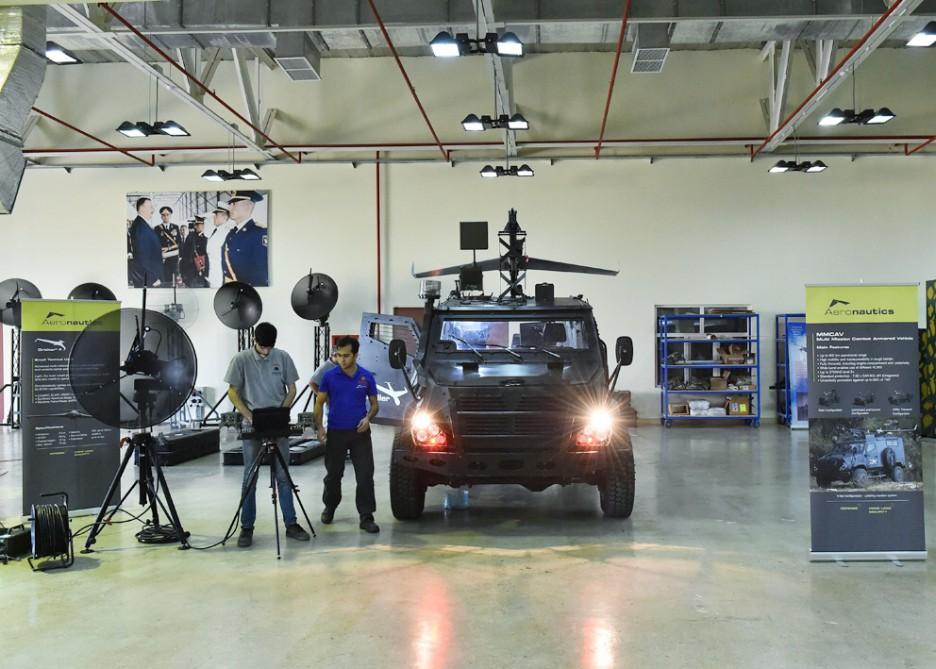 Президент Азербайджана Ильхам Алиев принял участие в презентации беспилотника “Zərbə” (ФОТО)