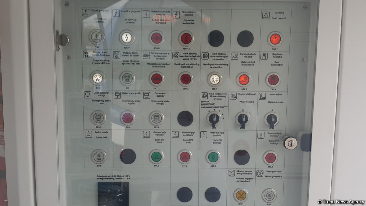 Презентован пассажирский вагон для  железной дороги Баку-Тбилиси-Карс (ФОТО)