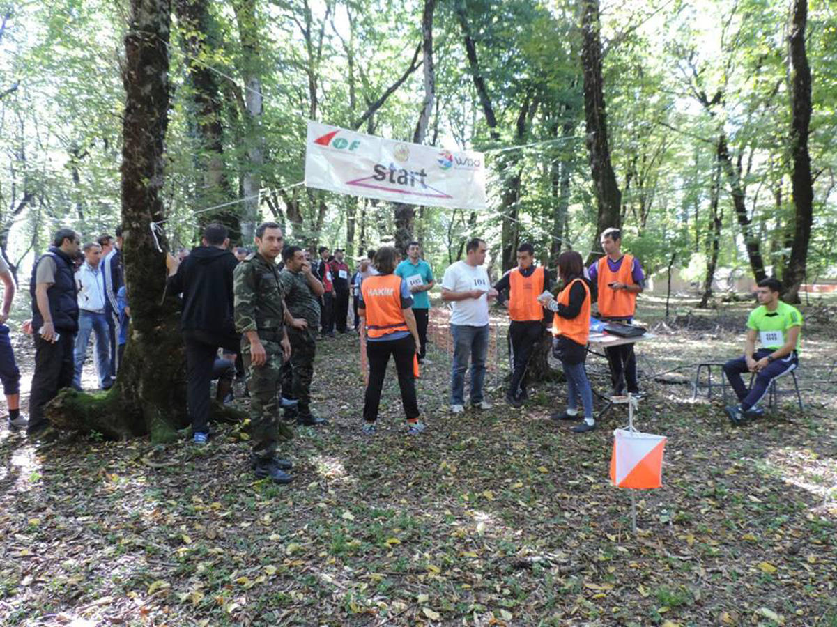 В Габале определились победители по спортивному ориентированию (ФОТО)