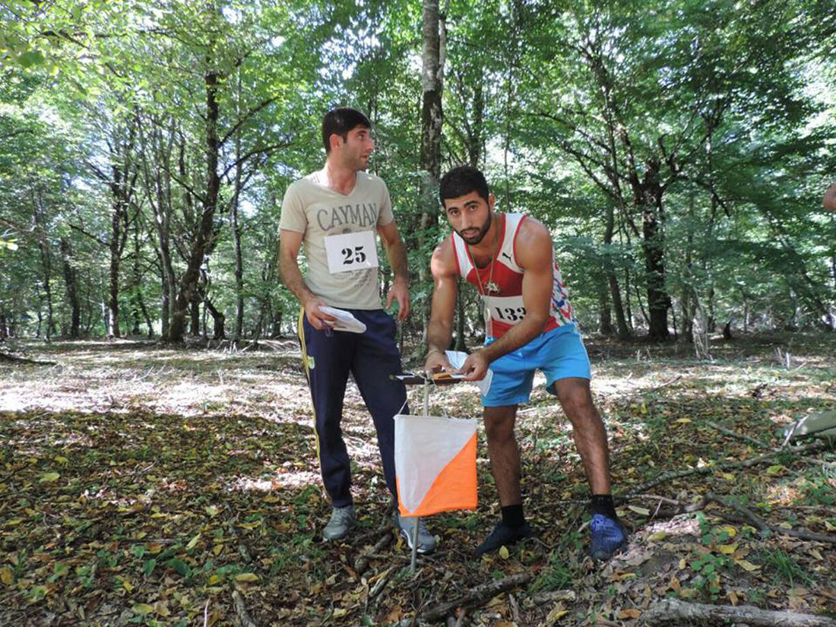 В Габале определились победители по спортивному ориентированию (ФОТО)