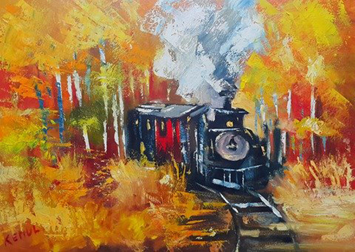 Осенние мотивы удивительной художницы Кенуль Исмайловой (ФОТО)