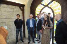 Вице-президент Фонда Гейдара Алиева Лейла Алиева приняла участие на открытии V Международной выставки "Из отходов - в искусство" (ФОТО)