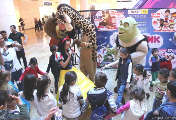 Мультфестиваль в Баку с любимыми героями (ФОТО)