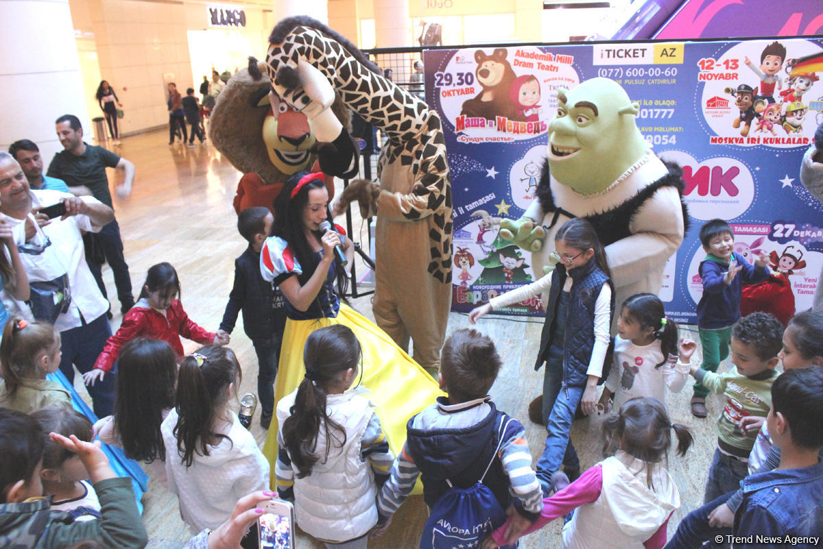Мультфестиваль в Баку с любимыми героями (ФОТО)