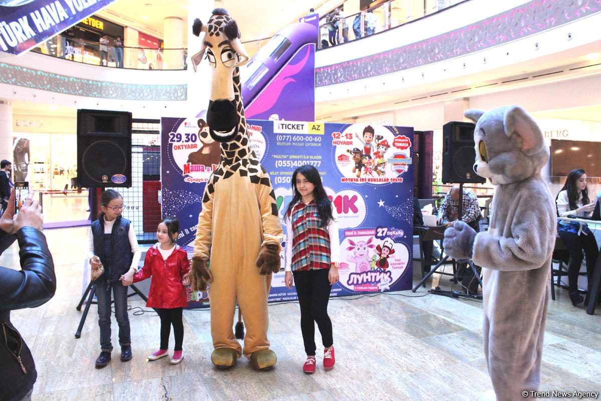 Мультфестиваль в Баку с любимыми героями (ФОТО)