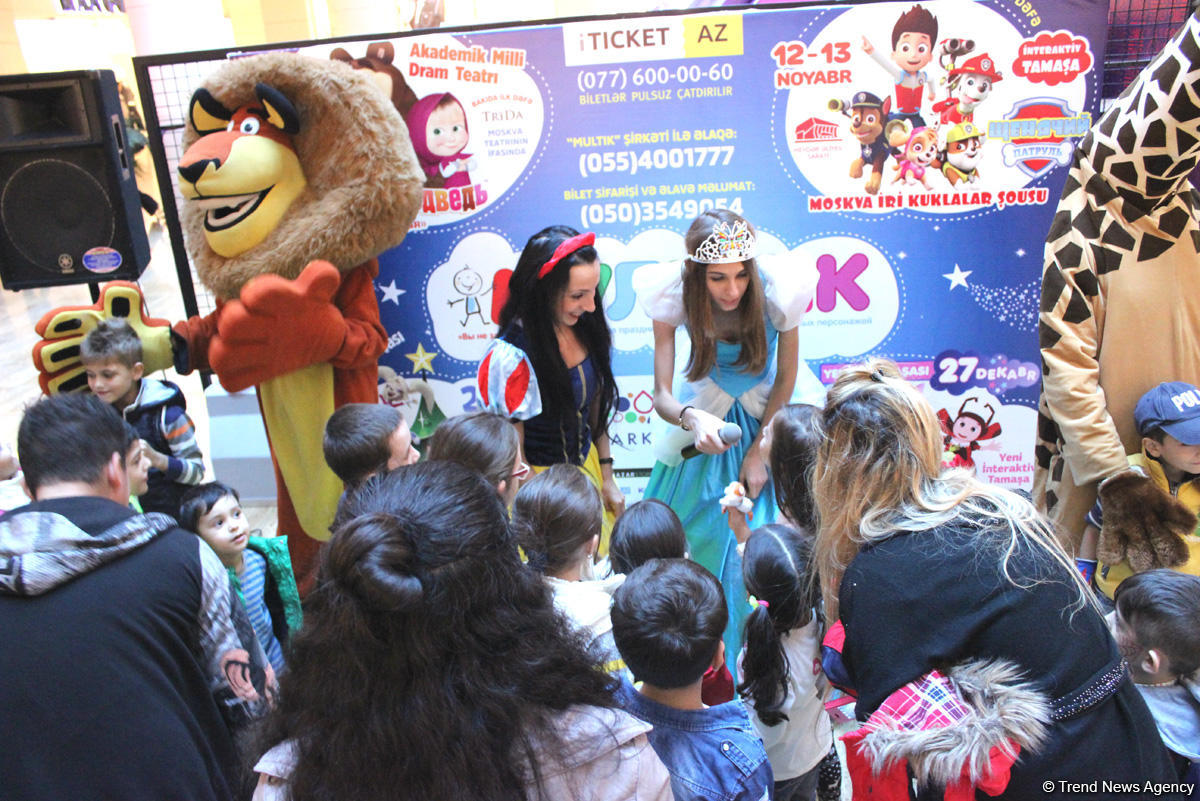 Мультфестиваль в Баку с любимыми героями (ФОТО)