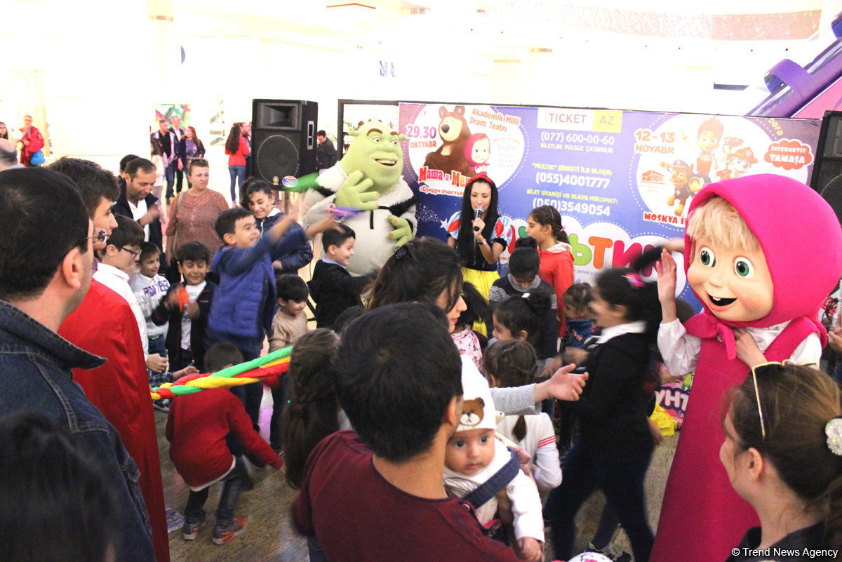 Мультфестиваль в Баку с любимыми героями (ФОТО)
