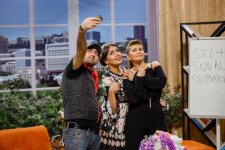 Севда Алекперзаде и сестры-близнецы из Украины в интересном телепроекте (ФОТО)