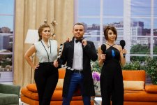Севда Алекперзаде и сестры-близнецы из Украины в интересном телепроекте (ФОТО)