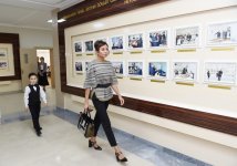 Президент Фонда Гейдара Алиева Мехрибан Алиева приняла участие в открытии школы в Масазыре (ФОТО)