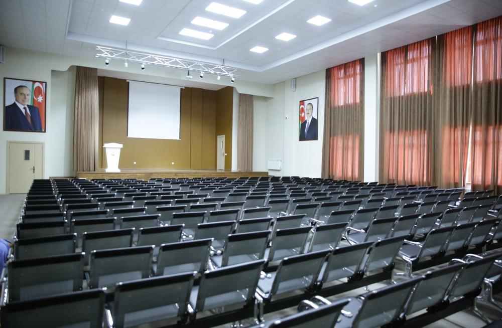 Президент Фонда Гейдара Алиева Мехрибан Алиева приняла участие в открытии школы в Масазыре (ФОТО)