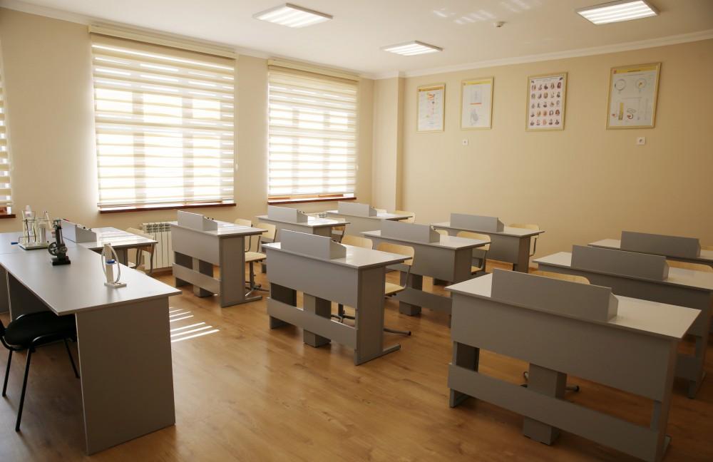 Президент Фонда Гейдара Алиева Мехрибан Алиева приняла участие в открытии школы в Масазыре (ФОТО)