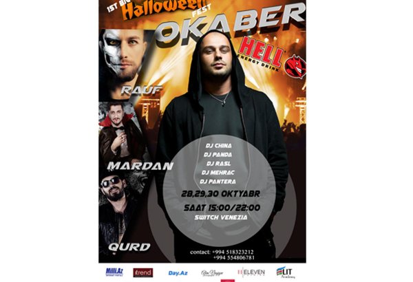 3 дня и 3 ночи – самый масштабный фестиваль Halloween на Бакинском бульваре