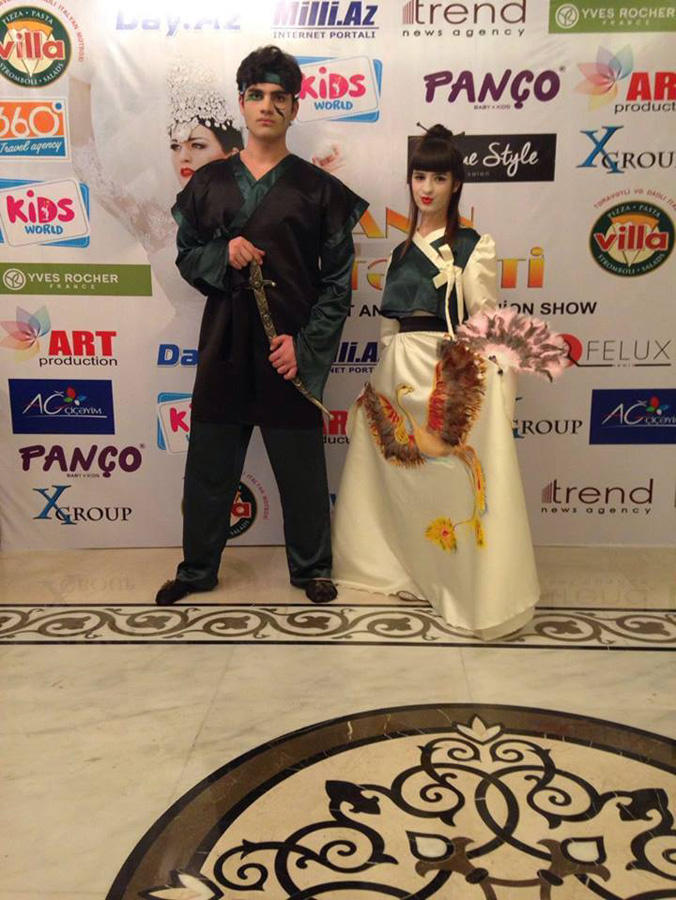 "Я - невеста ветра" в Баку: экстравагантное шоу и дети природы (ФОТО)