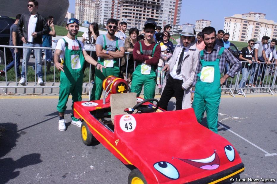 Интервью с победителями креативных гонок Red Bull Soapbox Race в Баку (ФОТО-ВИДЕО)