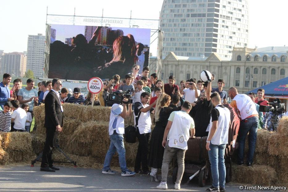 Интервью с победителями креативных гонок Red Bull Soapbox Race в Баку (ФОТО-ВИДЕО)