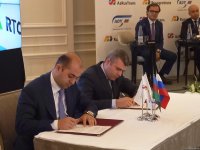 "АзРусТранс" подписал первое соглашение с "Азербайджанскими железными дорогами"  (ФОТО)