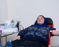 В Азербайджане продолжаются акции по сдаче крови  (ФОТО)