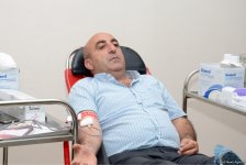 В Азербайджане продолжаются акции по сдаче крови  (ФОТО)