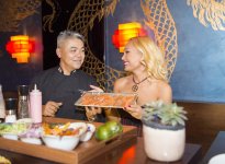 В Баку прошел вечер экзотической японской кухни: "Не сотвори, а найди и открой" (ФОТО)