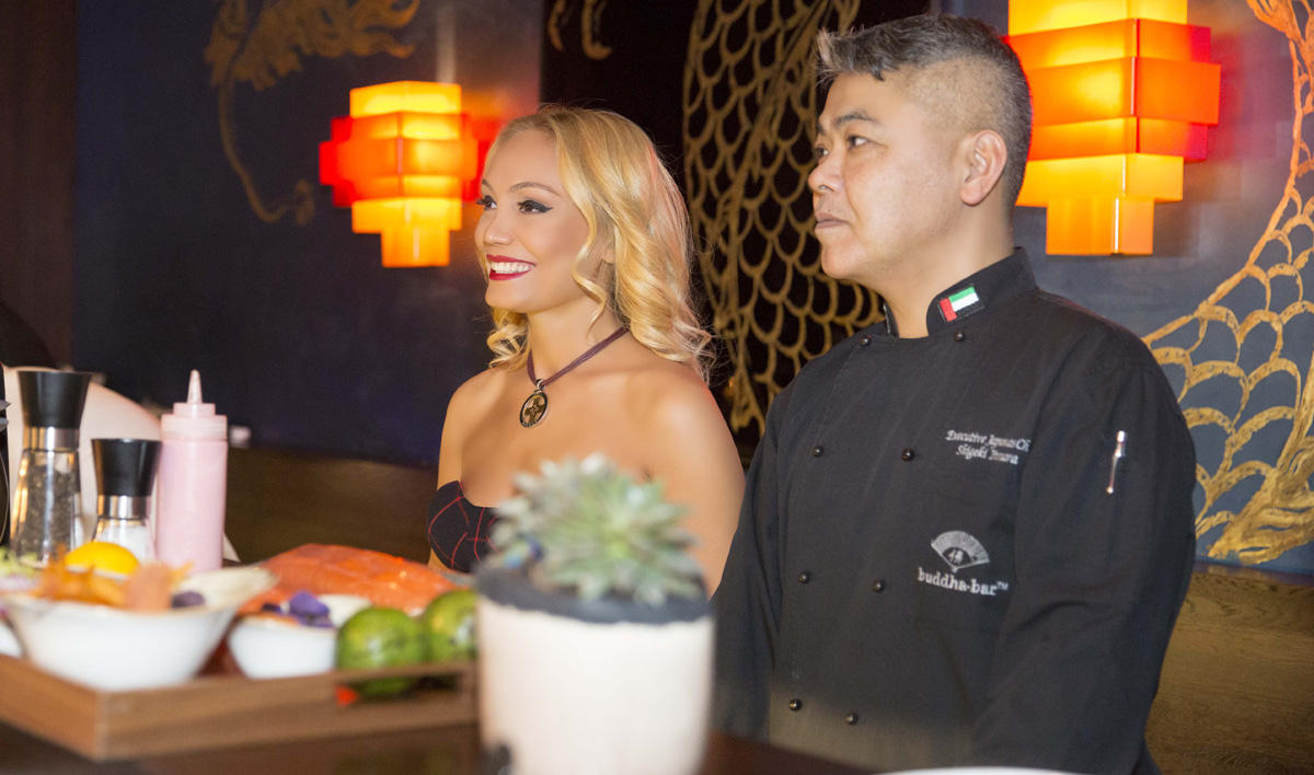 В Баку прошел вечер экзотической японской кухни: "Не сотвори, а найди и открой" (ФОТО)