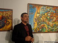 Интигам Агаев показал свои воспоминания: интересная выставка в Баку (ФОТО)