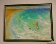 Интигам Агаев показал свои воспоминания: интересная выставка в Баку (ФОТО)