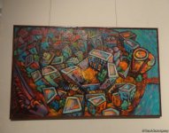 Интигам Агаев показал свои воспоминания: интересная выставка в Баку (ФОТО)