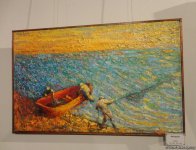 Интигам Агаев показал свои воспоминания: интересная выставка в Баку (ФОТО)